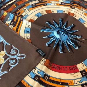 Hermes silk scarf 90